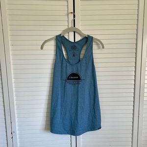 <SOLD> New Prana Blue Organic Cotton Tank